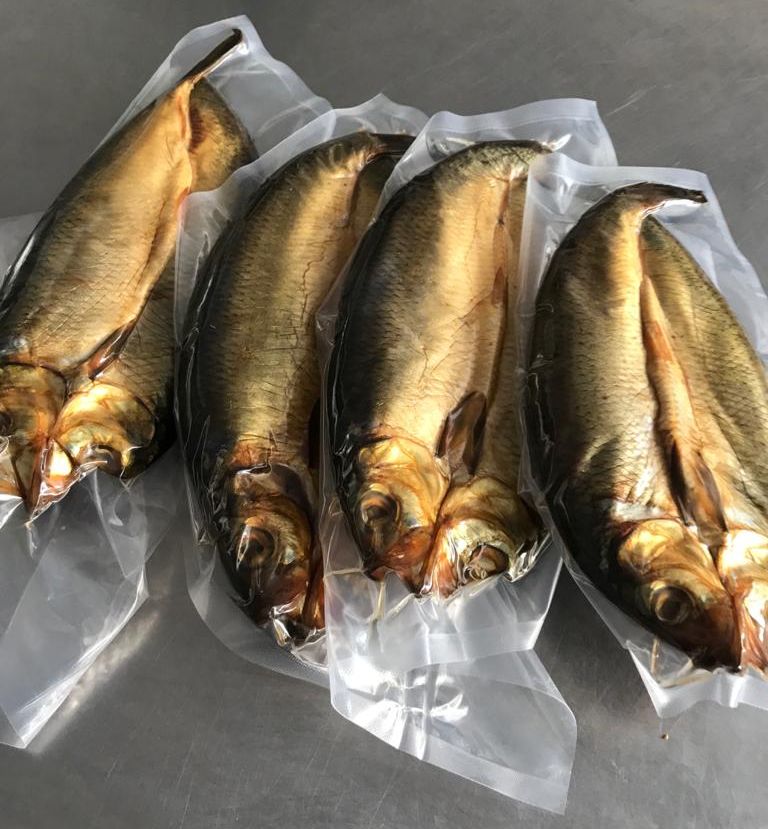 Whole Manx Kippers Peets Plaice